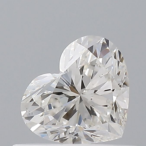 0.5 carat I-VS2 Natūralus Heart Deimantas (1)