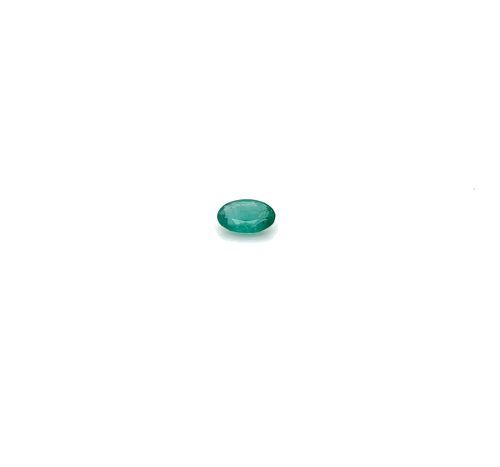 0.39 carat GREEN Oval Smaragdas (1)
