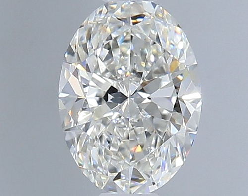 0.4 carat F-VVS2 Natūralus Oval Deimantas (1)