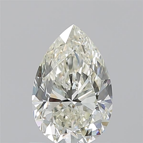 1.01 carat K-VS1 Natūralus Pear Deimantas (1)