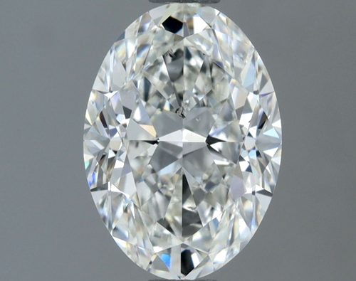 1.3 carat H-SI2 Natūralus Oval Deimantas (1)