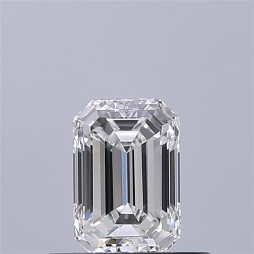 0.45 carat F-VVS2 Natūralus Emerald Deimantas (1)