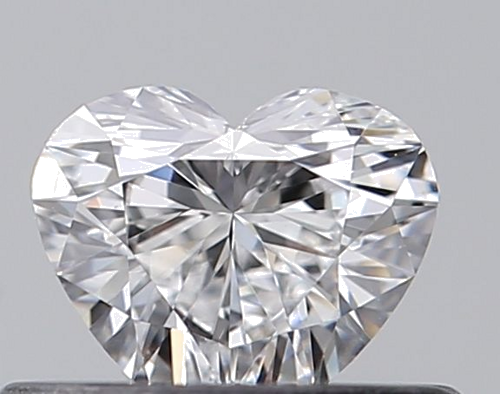 0.34 carat D-VVS1 Natūralus Heart Deimantas (1)