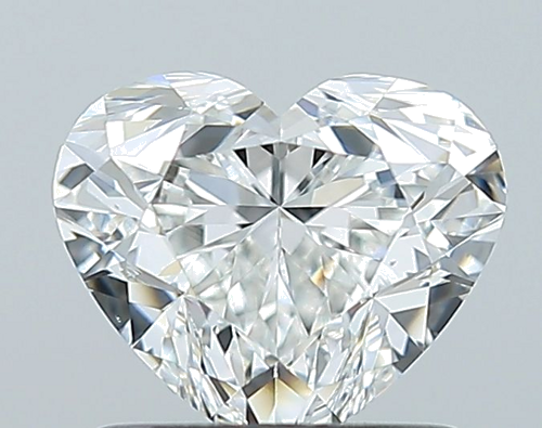 1.01 carat G-VS2 Natūralus Heart Deimantas (1)