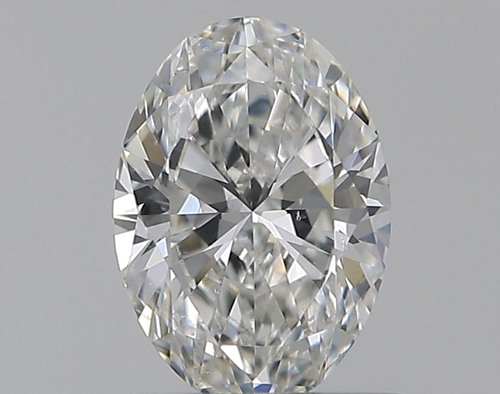 0.5 carat F-SI1 Natūralus Oval Deimantas (1)