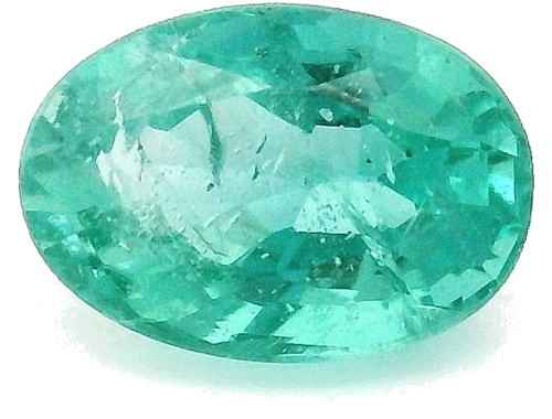 0.57 carat GREEN Oval Smaragdas (1)