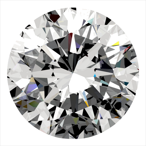0.3 carat F-VS1 Very Good cut Natūralus Round Deimantas (1)