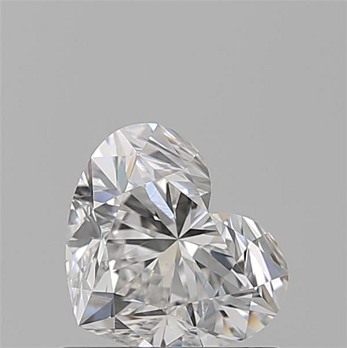 0.81 carat F-VS1 Natūralus Heart Deimantas (1)