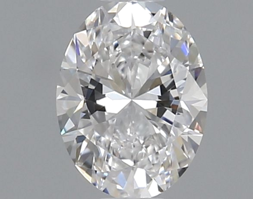 0.4 carat D-VVS2 Natūralus Oval Deimantas (1)