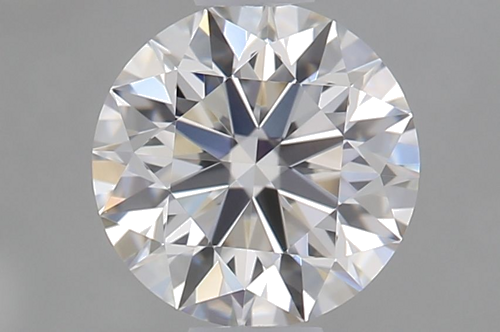 0.56 carat H-IF Excellent cut Natūralus Round Deimantas (1)
