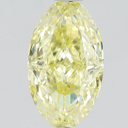 1.01 carat Fancy Intense Yellow-VS1 Natūralus Oval Deimantas (1)