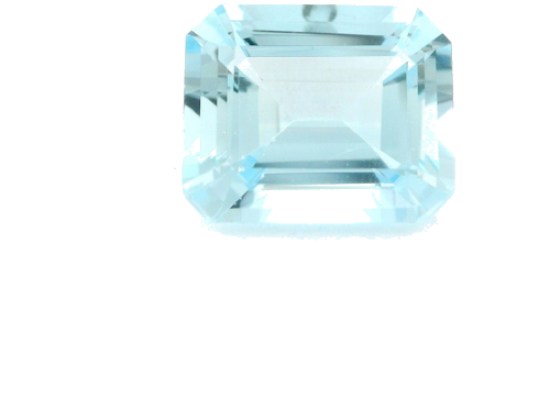 4.18 carat BLUE STEP cut Octagonal Aquamarine (1)