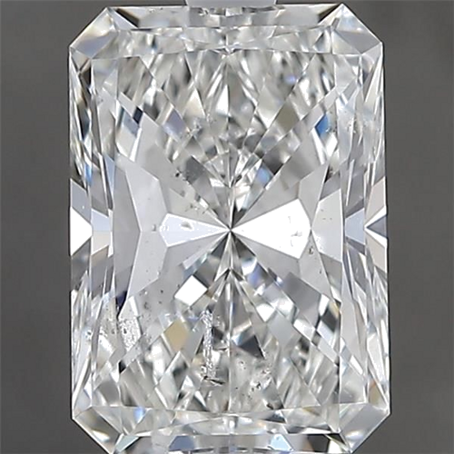 2.01 carat H-SI2 Natūralus Radiant Deimantas (1)