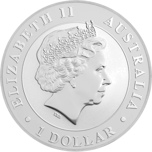 2018 Kookaburra, Australija, 1 Doleris, 1 oz sidabrinė moneta (2)