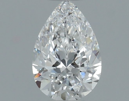 0.51 carat D-VS1 Natūralus Pear Deimantas (1)
