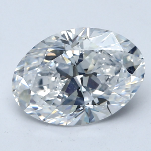 2.05 carat D-SI1 Natūralus Oval Deimantas (1)