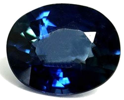 0.59 carat BLUE Oval Safyras (1)