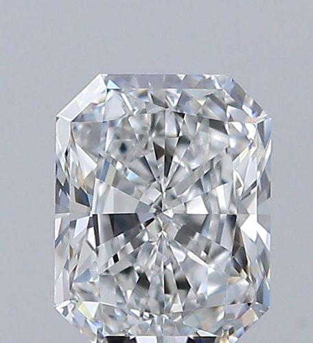 0.5 carat E-VS1 Natūralus Radiant Deimantas (1)