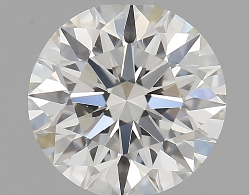 0.54 carat I-VVS1 Excellent cut Natūralus Round Deimantas (1)