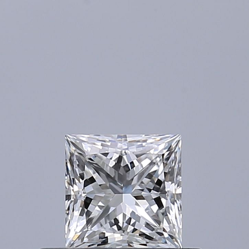 0.42 carat E-VVS1 Natūralus Princess Deimantas (1)