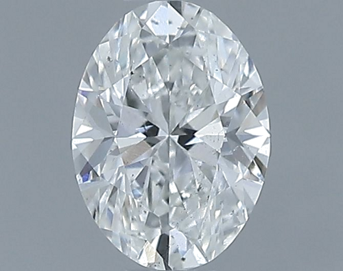 0.4 carat F-SI2 Natūralus Oval Deimantas (1)