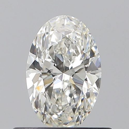 0.51 carat H-VVS2 Natūralus Oval Deimantas (1)