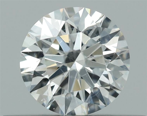 0.34 carat F-SI2 Excellent cut Natūralus Round Deimantas (1)