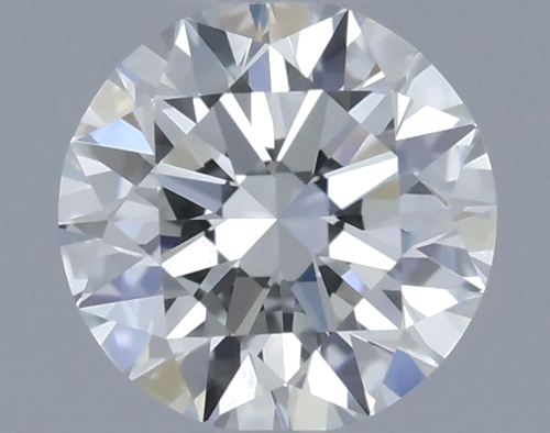 0.41 carat F-VVS2 Excellent cut Natūralus Round Deimantas (1)