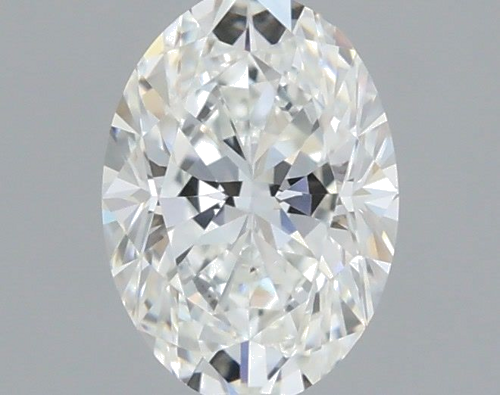 0.45 carat I-VVS2 Natūralus Oval Deimantas (1)