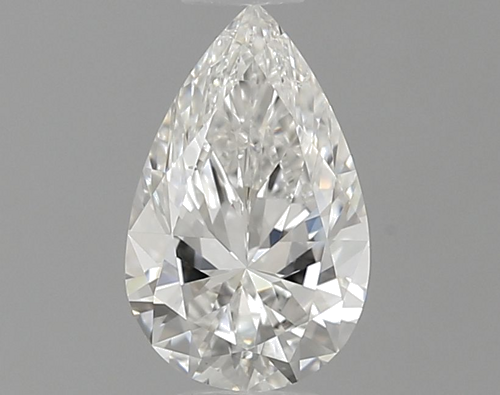 0.5 carat G-SI1 Natūralus Pear Deimantas (1)