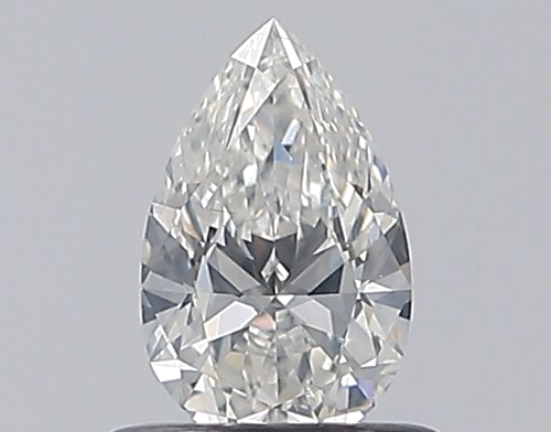0.48 carat G-SI1 Natūralus Pear Deimantas (1)