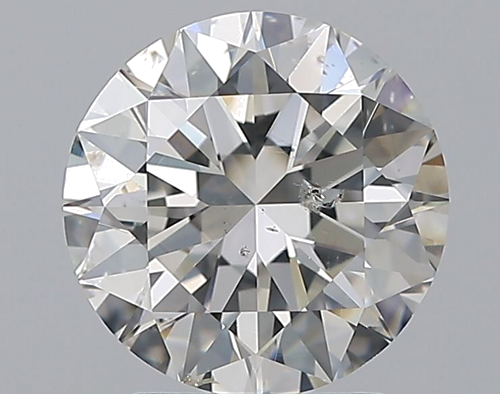 2.51 carat I-SI2 Excellent cut Natūralus Round Deimantas (1)
