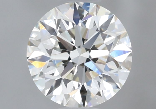 0.5 carat I-VS1 Excellent cut Natūralus Round Deimantas (1)