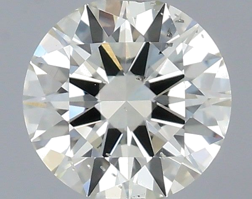 0.5 carat K-SI2 Excellent cut Natūralus Round Deimantas (1)