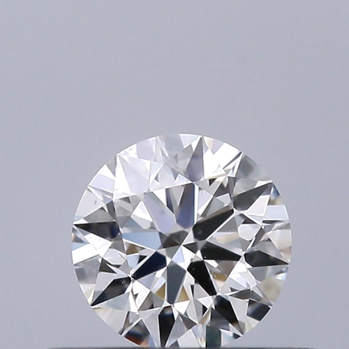 0.4 carat F-SI1 Excellent cut Natūralus Round Deimantas (1)