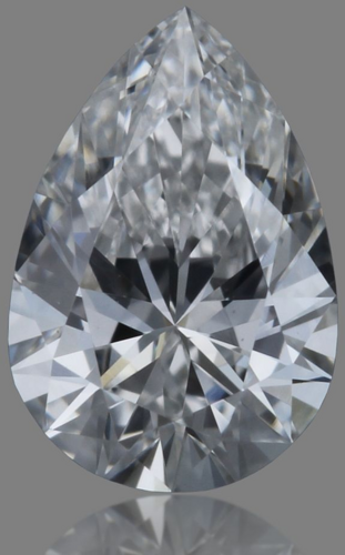 0.24 carat D-SI2 Natūralus Pear Deimantas (1)