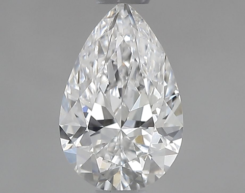0.55 carat E-VVS2 Natūralus Pear Deimantas (1)