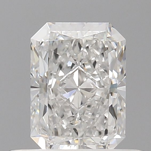0.5 carat E-VVS2 Natūralus Radiant Deimantas (1)