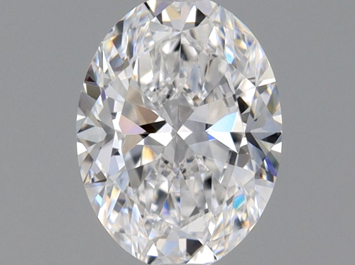 0.5 carat D-VS2 Natūralus Oval Deimantas (1)