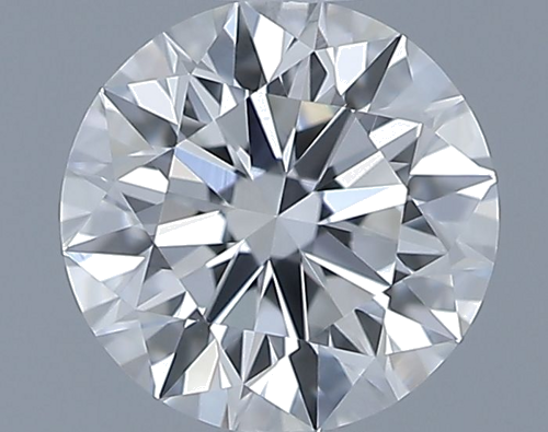 0.51 carat F-VVS1 Excellent cut Natūralus Round Deimantas (1)