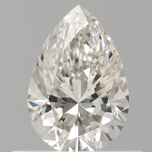 0.5 carat J-VVS1 Natūralus Pear Deimantas (1)