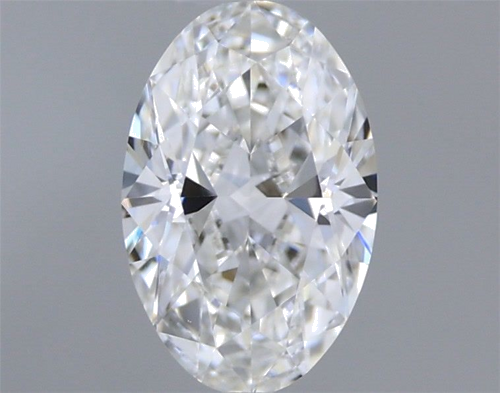 0.32 carat F-VVS2 Natūralus Oval Deimantas (1)