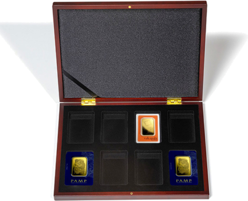 Mahogany box for 8 gold bars (2)