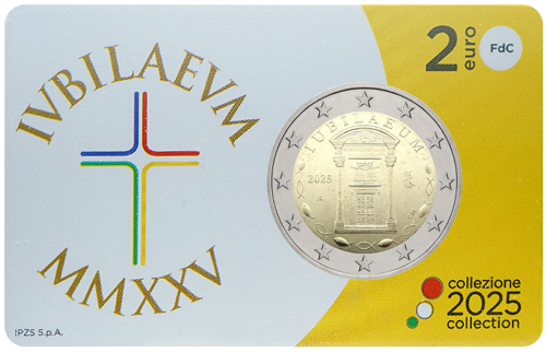 2025 Italy Jubilee 2 Euro BU Coin (2)