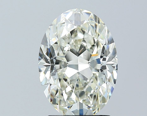 2.2 carat K-VS2 Natūralus Oval Deimantas (1)