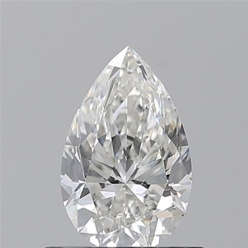 0.72 carat H-VVS1 Natūralus Pear Deimantas (1)