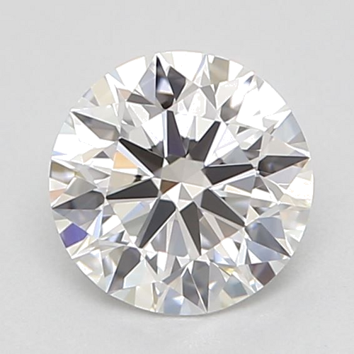 0.44 carat E-VVS2 Excellent cut Natūralus Round Deimantas (1)