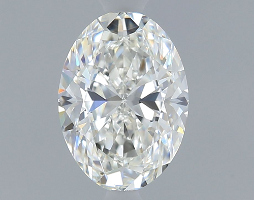 0.6 carat G-VVS2 Natūralus Oval Deimantas (1)