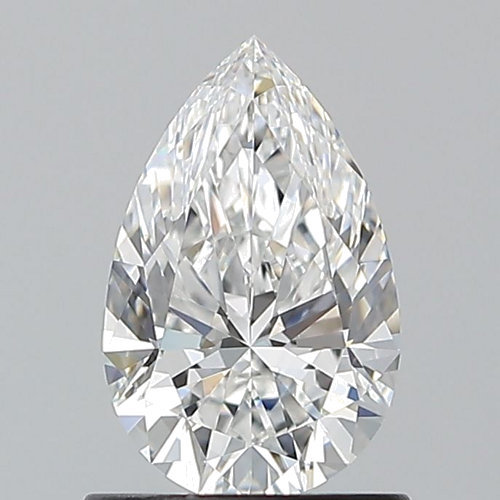0.9 carat E-VVS1 Natūralus Pear Deimantas (1)
