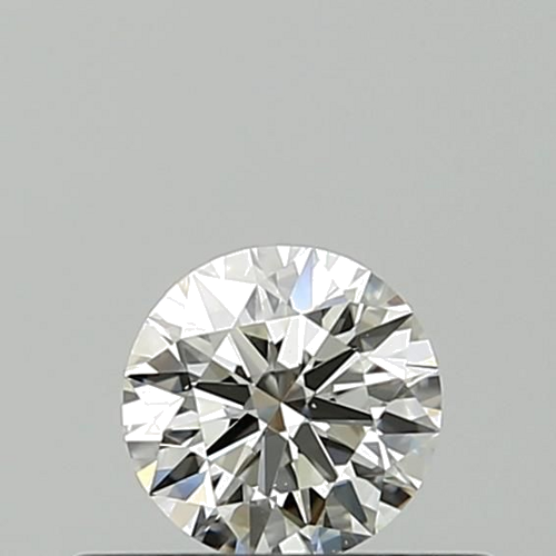 0.33 carat I-VVS2 Excellent cut Natūralus Round Deimantas (1)